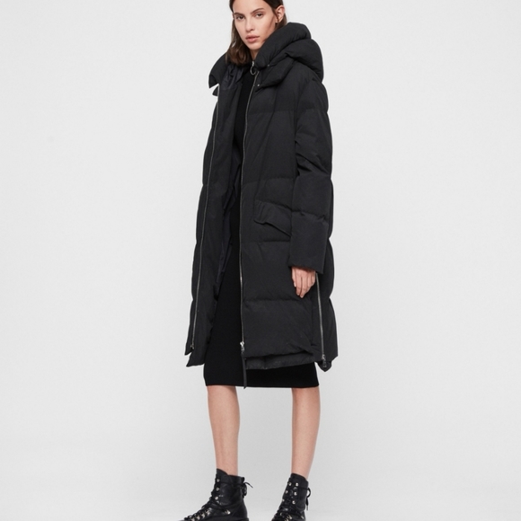 Allsaints Ester Parka Puffer Coat - Picture 3 of 8